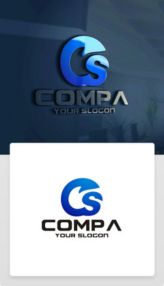 CS电子行业电子产品网络科技LOGO设计图片素材-高清ai模板下载(0.69MB)-电子行业logo大全-