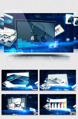 VIP素材科技 一站式产品宣传图素材与模板库